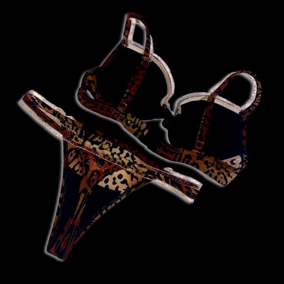 Dior Vintage John Galliano Tulle leopard Gambler Runway Collection Matching Set - Picture 8 of 17